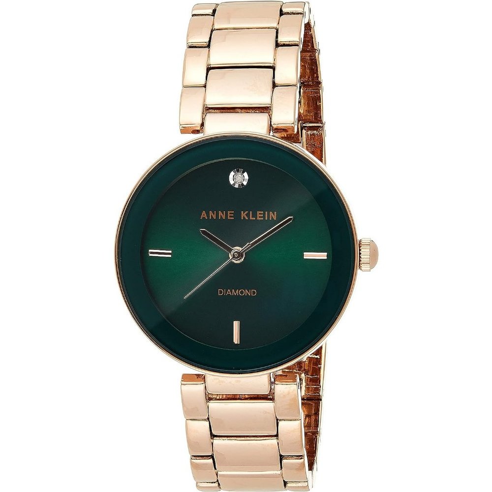 Anne Klein Women's Genuine Diamond Dial Bracelet Watch